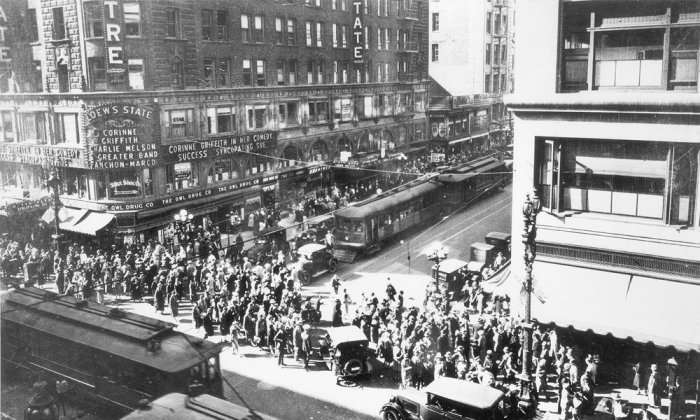 Los Angeles before cars